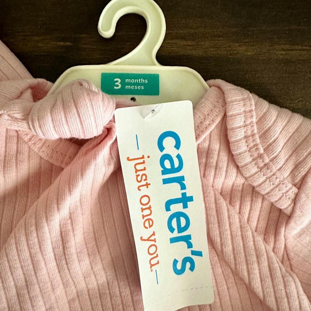NWT Carter's Just One You Baby Girls' Nightgown Size 3 Months - Picture 3 of 6
